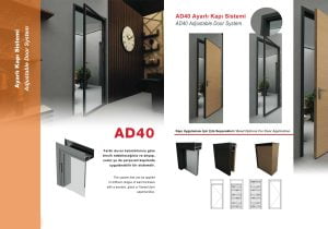 AD40-Sistem Pintu-Dapat Disesuaikan-berskala