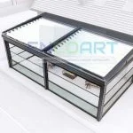 EncoArt Automatic Pergola + System Automatic Gijotine Glass