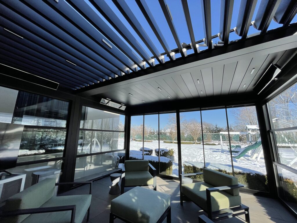 Bioclimatic Alüminyum Katlanır Çatı Sistemleri 36 Cafe Restaurant Hotel Acilir Kapanir Otomatik Sistemler173 1