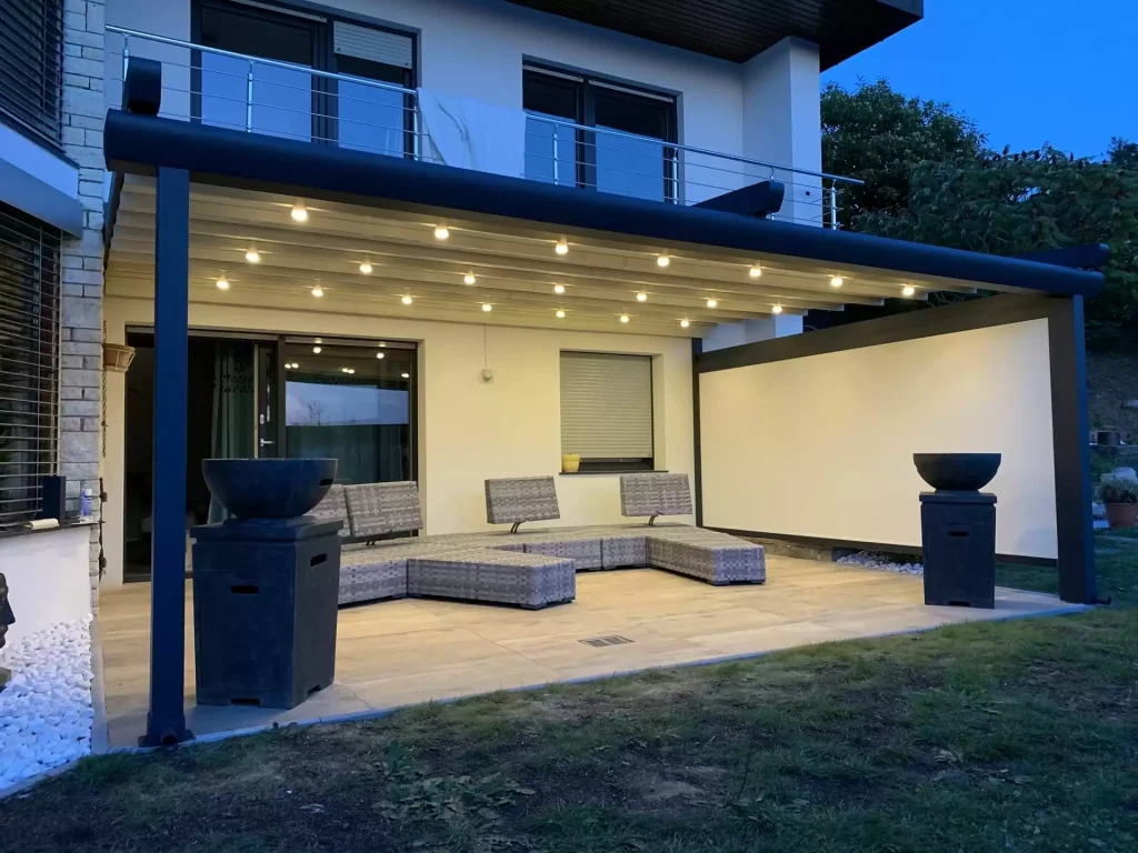 Otomatik Pergola tente 1