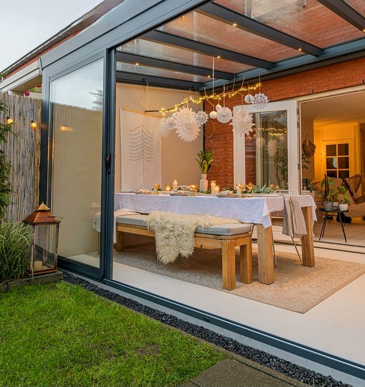 Balkongsystem i aluminium skjutbart glas 17 Utomhus Vardagsrum design och stil idéer Heminredning Idéer vardagsrum inredning vardagsrum