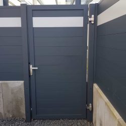 Alüminium Bağ Piyada Qapısı Model 8