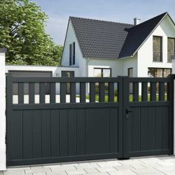 Müasir Alüminium Bağçanın Giriş Qapısı Modeli Lile