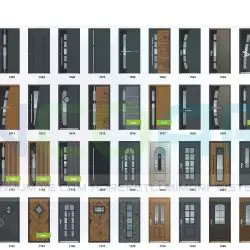 Moderne_Aluminium_Panel_Eingangstüren (4)