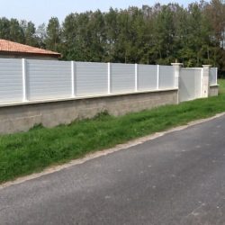 recinzione e cancello del giardino