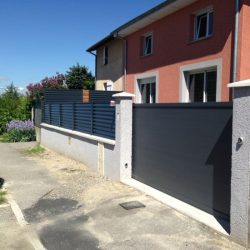 Müasir Alüminium Bağça Giriş Qapısı Model İzmir