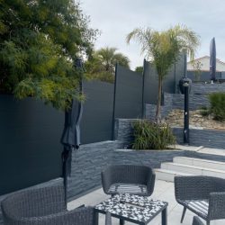 Exempel på trädgårdsstaket i aluminium Serbien
